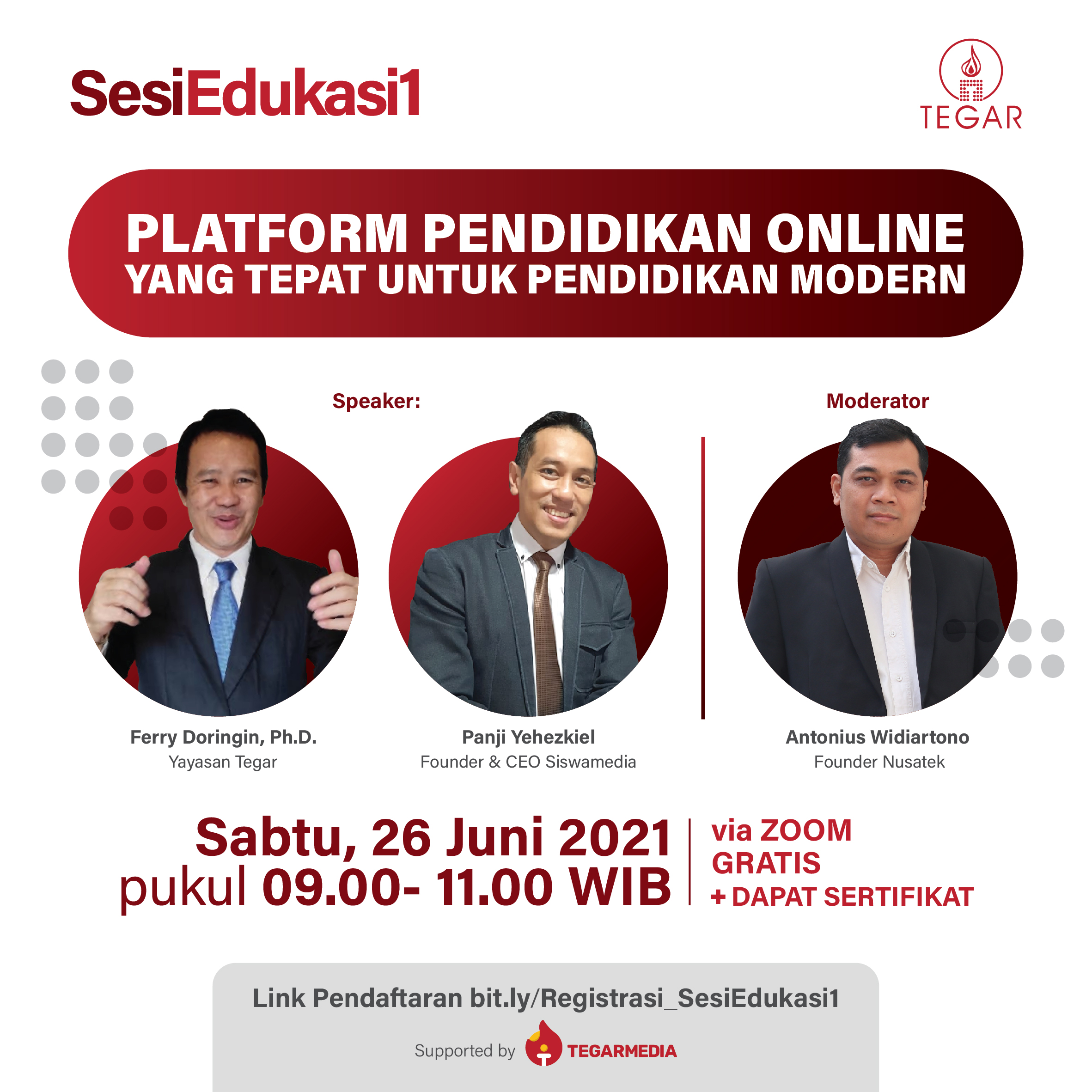 SesiEdukasi#1: Platform Pendidikan Online Yang Tepat Untuk Pendidikan Modern