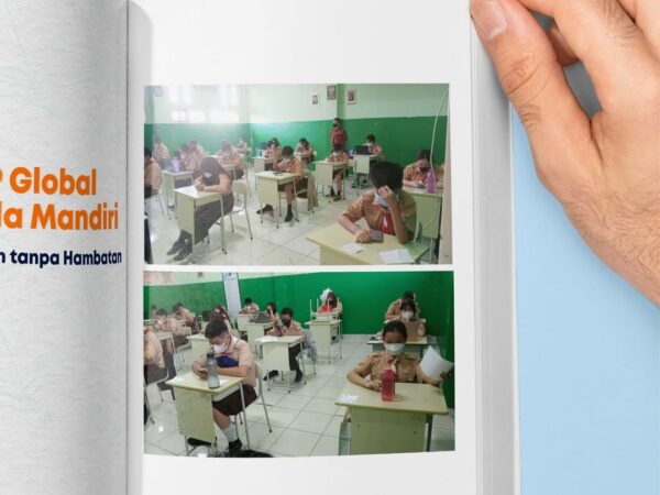 SMP Global Persada Mandiri Ujian Nyaman tanpa Hambatan